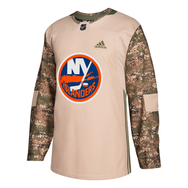 Men's New York Islanders adidas Camo Military Authentic Jersey