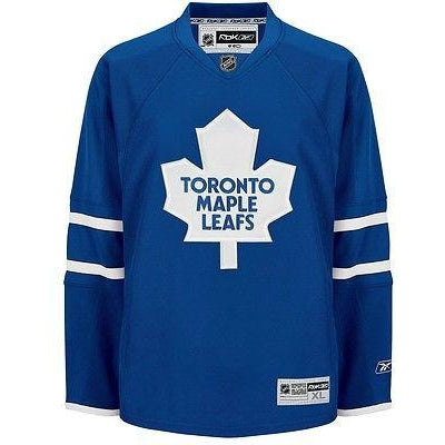 MATTHEWS Vintage Toronto maple Leafs Blue CCM 550 Jersey V-Neck