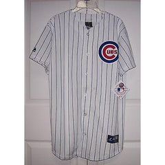 Chicago Cubs 1980's Majestic Home MLB Throwback Baseball Jersey