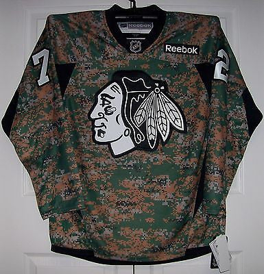 Custom Chicago Blackhawks Camo Military Appreciation Sweatshirt