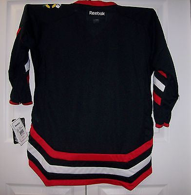 Chicago Blackhawks Reebok Black Alternate Replica Jersey | Grandstand Ltd.