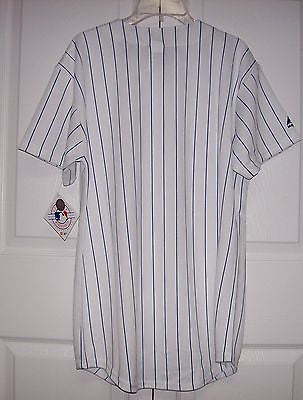 MLB Tampa Bay Rays Boys' White Pinstripe Pullover Jersey - XS