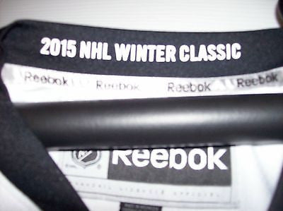 Chicago Blackhawks 2015 NHL Winter Classic White Reebok Jersey SZ