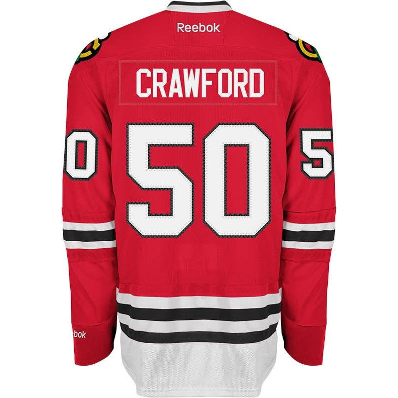 CRAWFORD Chicago Blackhawks Reebok Premier Red YOUTH Jersey - Hockey Jersey  Outlet