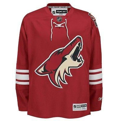 Arizona Coyotes Reebok Premier Jersey Size L MSRP $125
