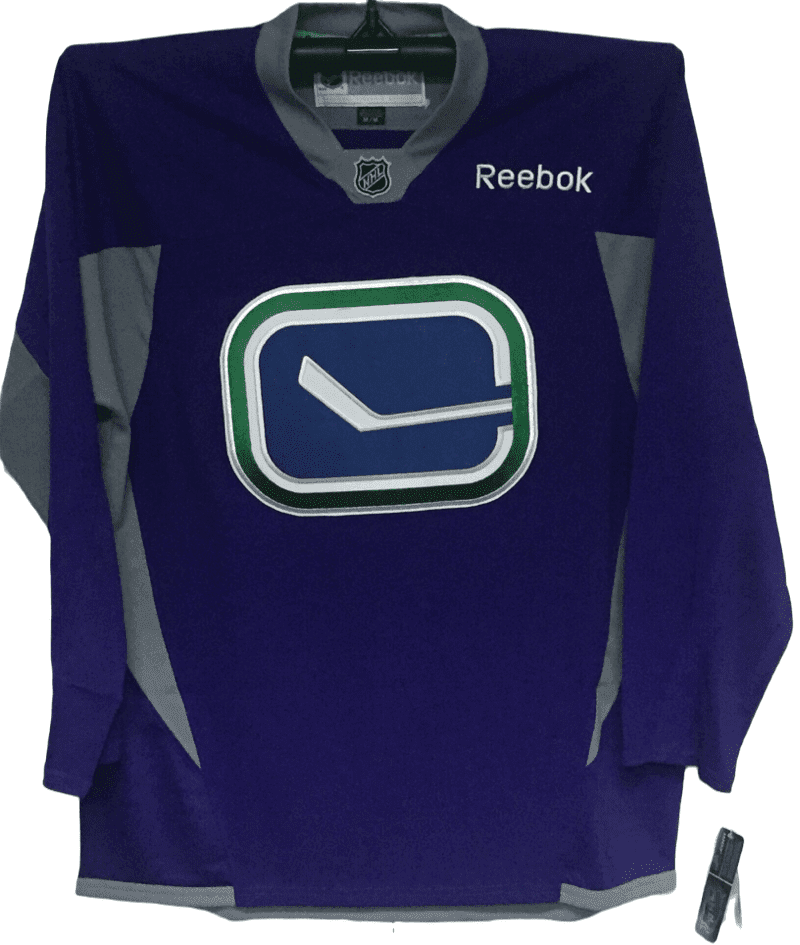Vancouver Canucks Reebok Practice Jersey Size Large - New with Tags