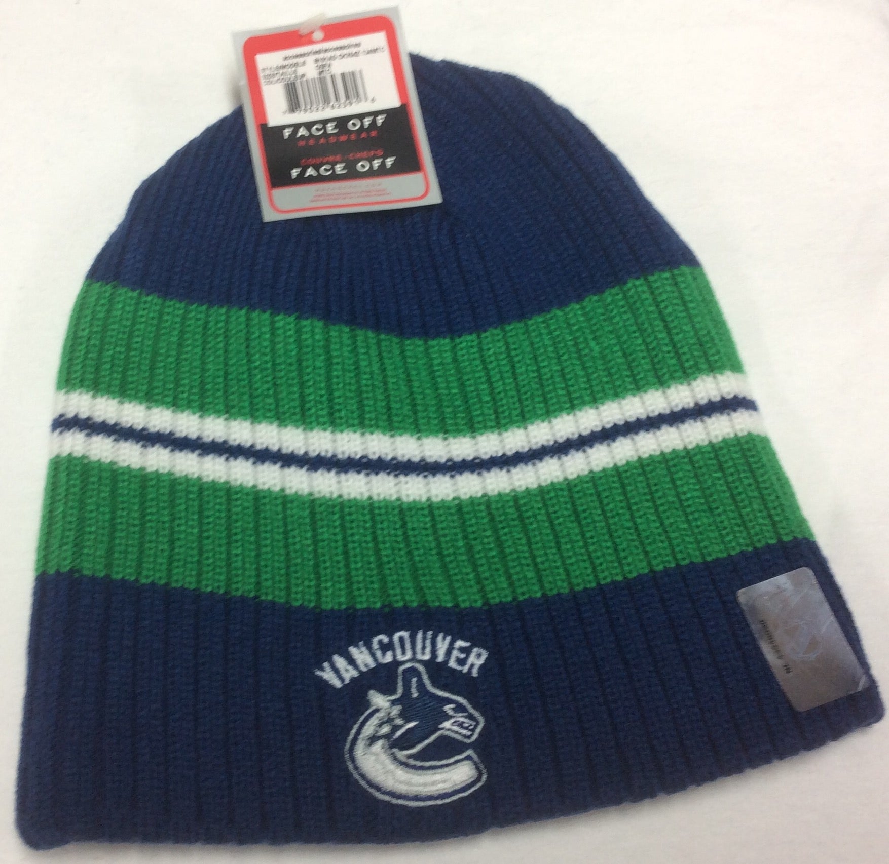 Vancouver Canucks Blue Reebok NHL Watchman Cuffed Knit Hat - Hockey Jersey  Outlet