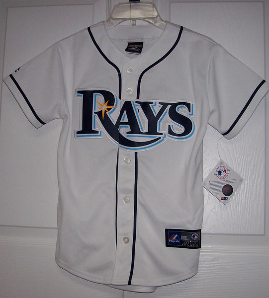 Tampa Bay Rays: Evan Longoria 2008 White Majestic Stitched Jersey (S) –  National Vintage League Ltd.