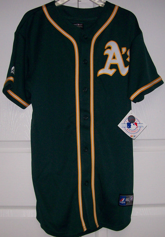 Oakland A's INFANT Majestic MLB Baseball jersey Alt. GREEN - Hockey Jersey  Outlet