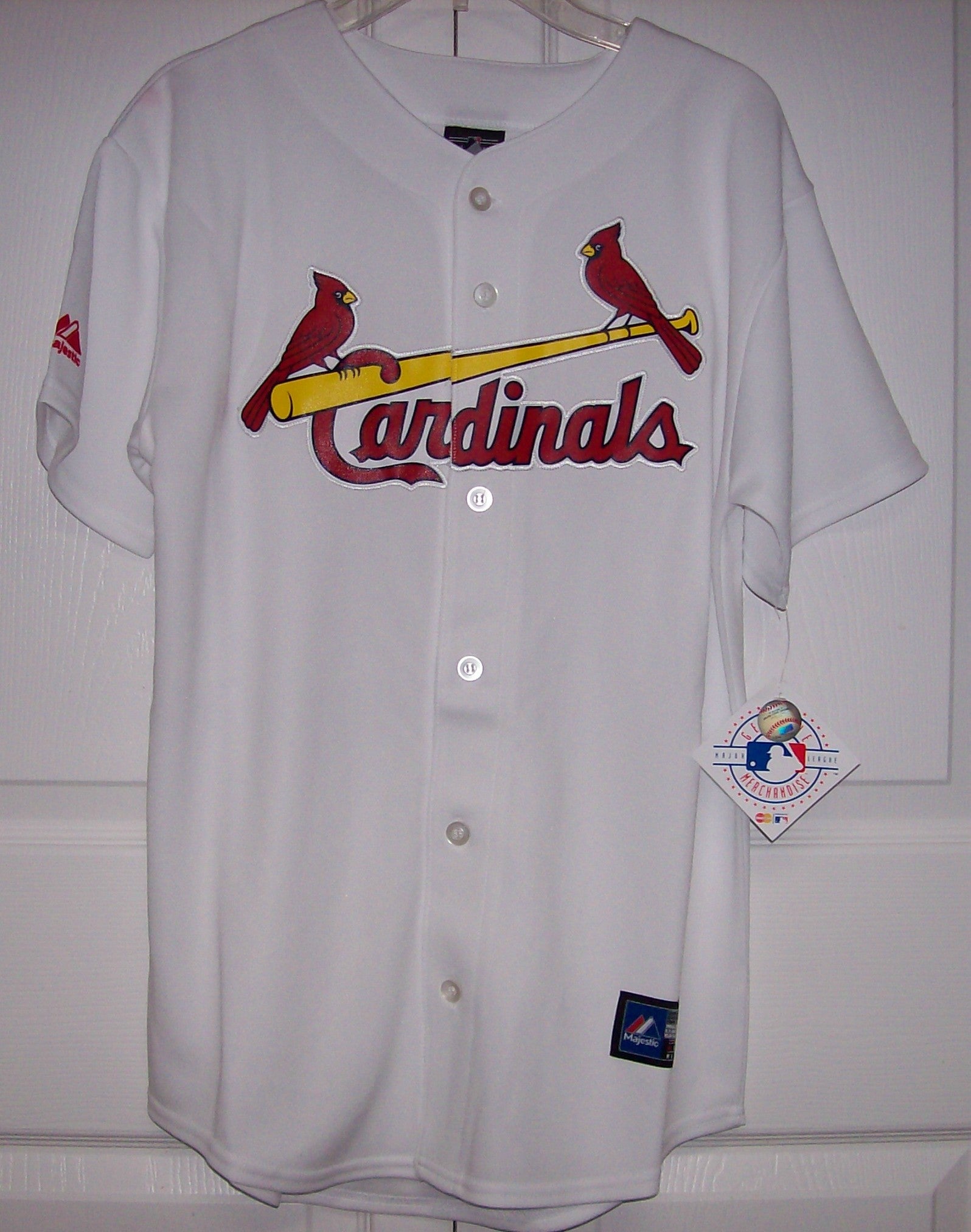 MLB St. Louis Cardinals (Yadier Molina) Men's Replica Baseball Jersey.